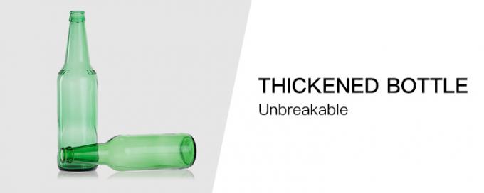 탄산 음료용 200ml 500ml 투명한 재사용 유리 소다 병 1