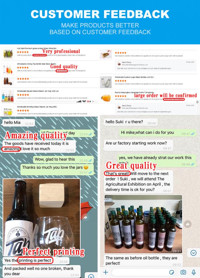 소매 빈 330ml 33cl 12oz 소다 또는 주스 뚜?? 이 있는 맑은 맥주 유리 병 5