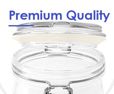 고품질 캔 4oz 8oz 10oz 12oz 16oz 25oz 32oz Glass Mason Jar 3