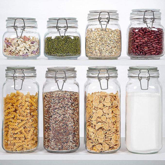 고품질 캔 4oz 8oz 10oz 12oz 16oz 25oz 32oz Glass Mason Jar 1