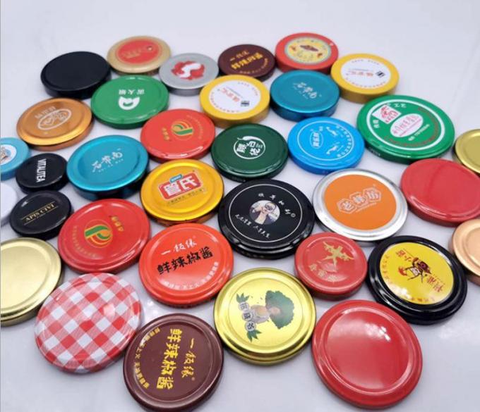 도매 63mm 72mm 82mm 좋은 공기 밀성 진판 식품 저장 용기 유리 저장 용기용 철 뚜?? 5