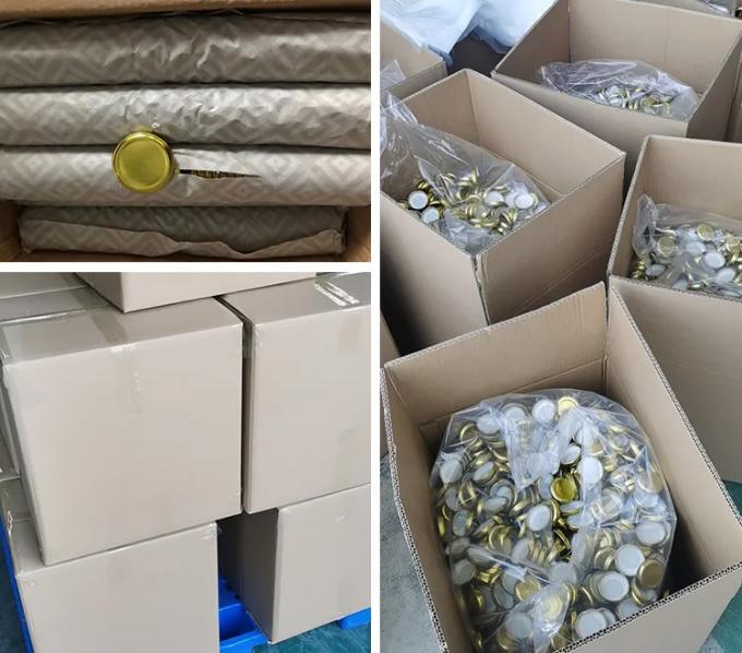 공장 도매 63mm 72mm 82mm 좋은 공기 밀착 스크루 스크루 상단 닫기 유리 저장 잔 9