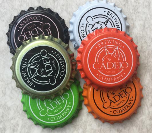뜨거운 판매 26mm 혁신 쉬운 오픈 링 당겨 링 타브 맥주 음료 병 크라운 캡 5