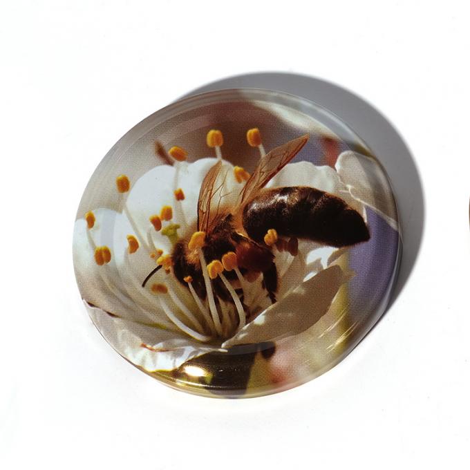 82mm Mason Jar Glass Lid 교체 틴플라이트 캡 대량 12