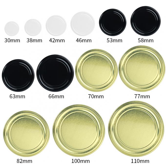캡 무료 샘플 63mm 금 금 금 금 금 금속 럭 뚜?? 3