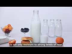 고품질 250ml 300ml 500ml 750ml 1L 유리 소스 병 금속 뚜?? 과 플라스틱 뚜??