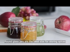 주식용 식료품 포장용 유리 음식 용기