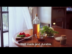 개인화 된 올리브 오일 크루트 글래스 마라스카 병 250ml 500ml 부엌용