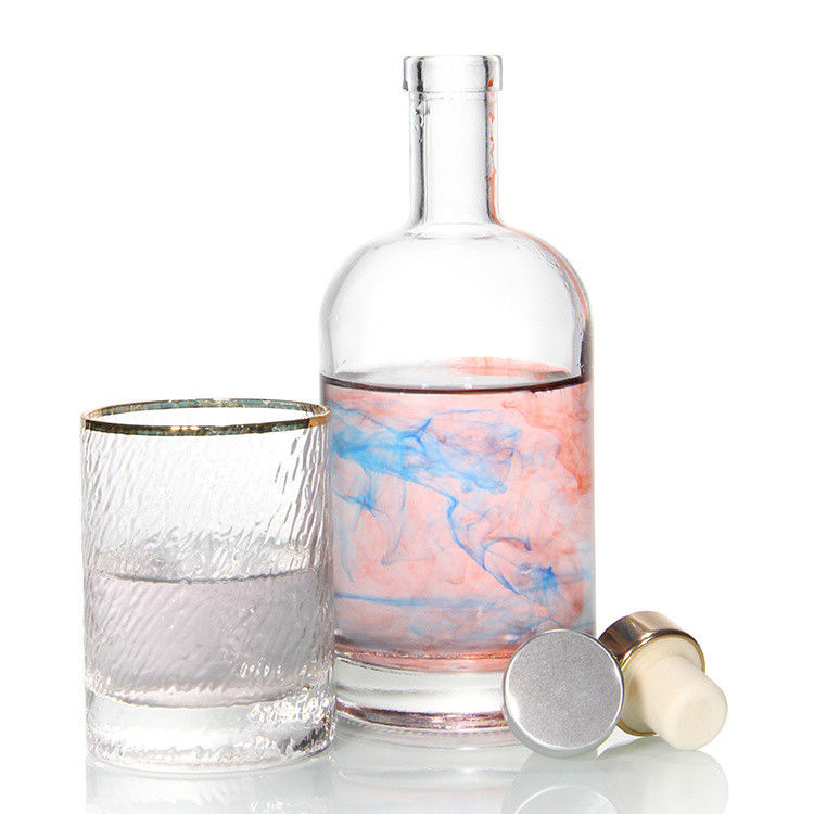 테킬라 슈퍼 플린트 스피릿 유리 술 병 바탑 코크 750ml