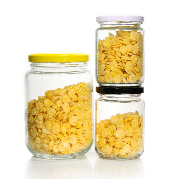 직사각형 4 Oz 3 Oz 향신료 병 냉장고 안전 유리 저장 용기 금속 뚜??