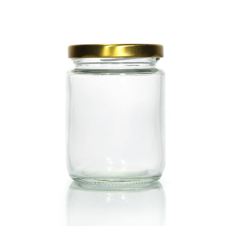 사용자 지정 고급 100ml 180ml 500ml 작은 둥근 냉동 유리 항아리