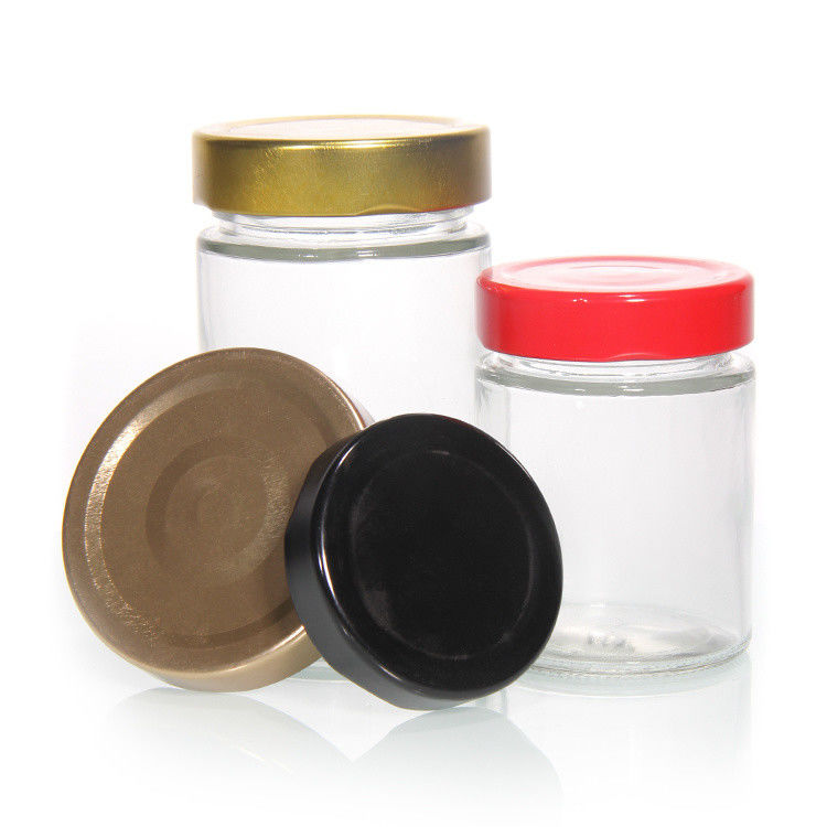 도매 63mm 72mm 82mm 좋은 공기 밀성 진판 식품 저장 용기 유리 저장 용기용 철 뚜??