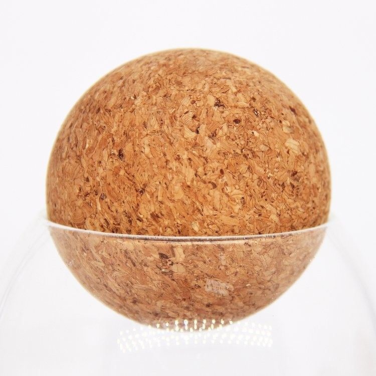 와인 데칸터 카라페 병을 위한 맞춤형 나무 뚜?? 나무 코크 볼 stopper