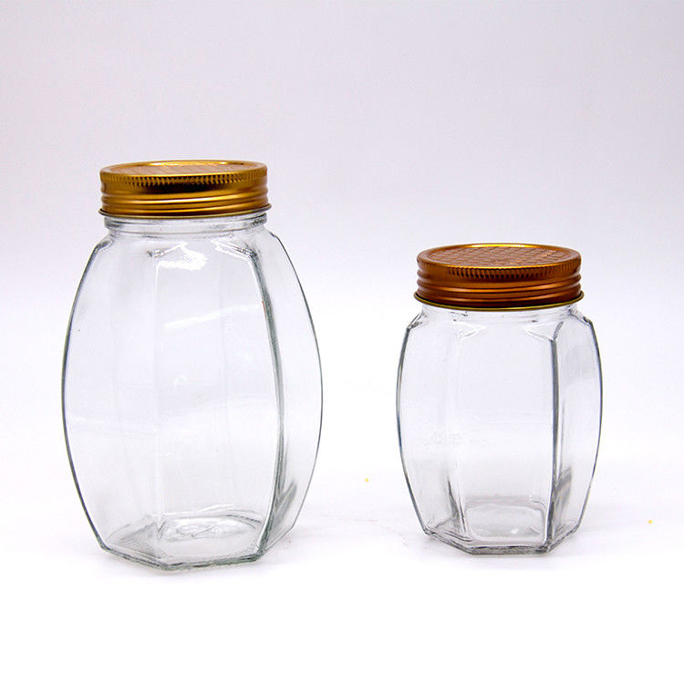 내구성 휴대용 190ml 4oz 120ml 180ml 투명 꿀 유리 잔 햄 핫 칠리 소스