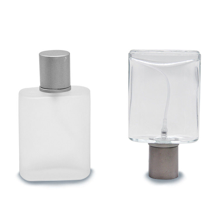 맞춤형 사각형 향수 병 30ml 50ml 100ml 선명한 색상 향수 유리 병