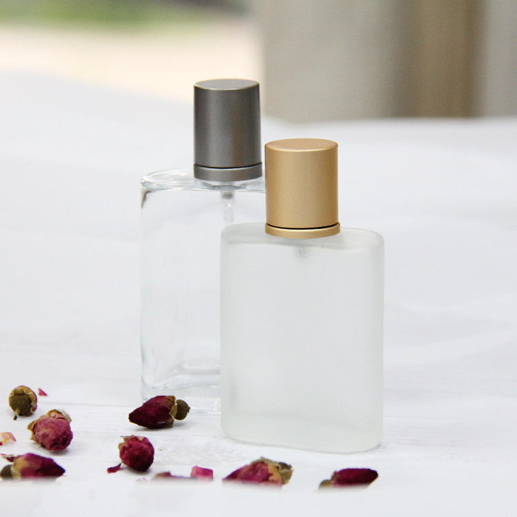 맞춤형 사각형 향수 병 30ml 50ml 100ml 선명한 색상 향수 유리 병