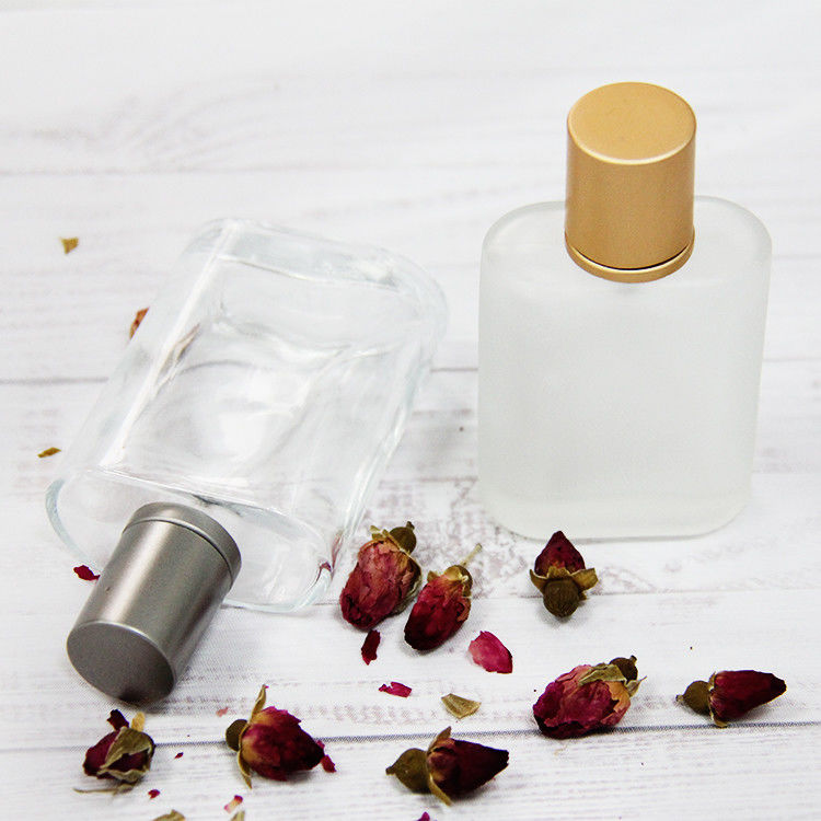 맞춤형 사각형 향수 병 30ml 50ml 100ml 선명한 색상 향수 유리 병