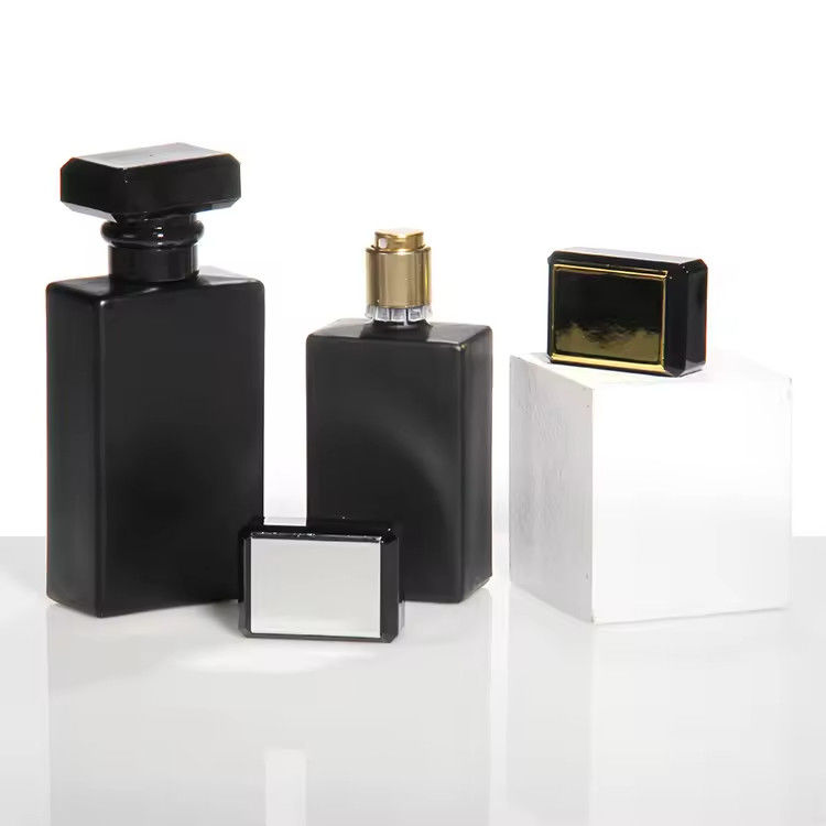 사용자 지정 고급 제조 향수 병 여자 30ml 50ml 100ml 유리 빈 재충전 스프레이 향수 병