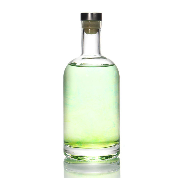 유리병 공급자 25oz Kombucha를 위한 무거운 기본 병 750ml 맑은 보르도 유리 와인 병