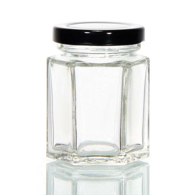 식품 등급 220Ml 280Ml 380Ml 500Ml 빈티지 쿼티드 차 캔스터 유리 항아리