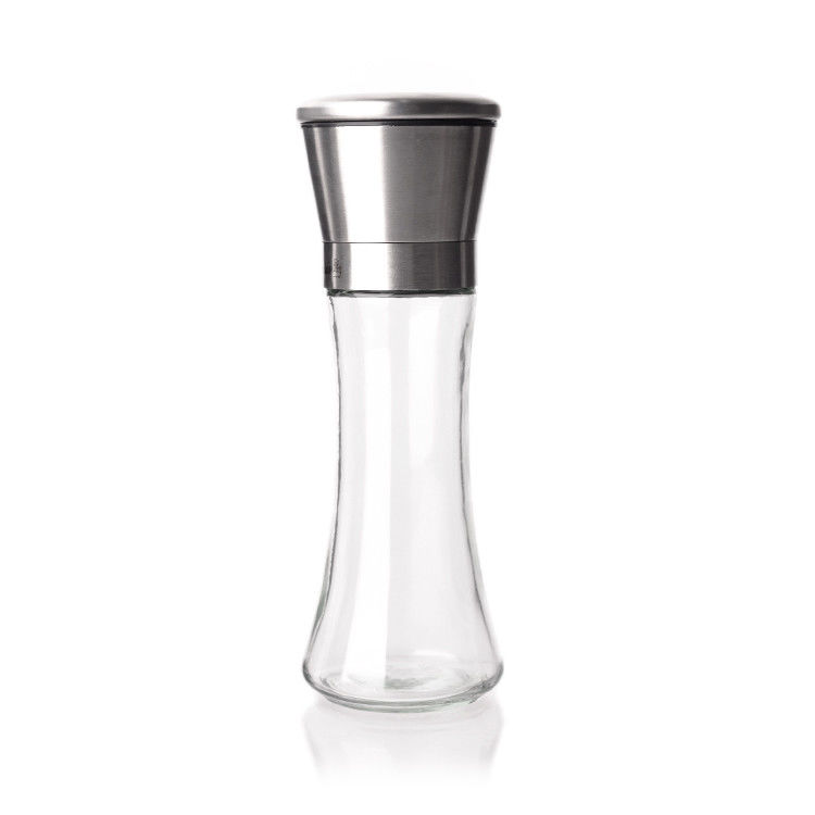 빈 부엌 4oz 120ml 유리 향신료 보관 용기 뚜?? 이 있는 유리 향신료 잔