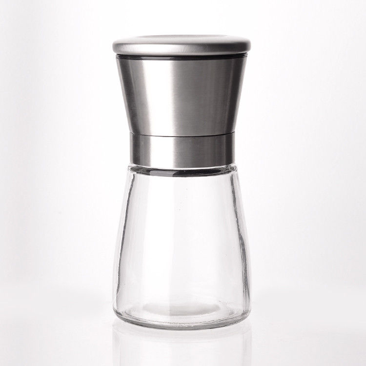 빈 부엌 4oz 120ml 유리 향신료 보관 용기 뚜?? 이 있는 유리 향신료 잔