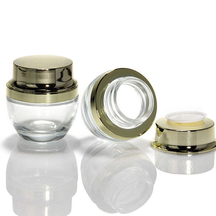 크림 유리 용기 도매 5Ml 10Ml 15Ml 20Ml 30Ml 50Ml 화장품 머리 크림 유리 용기 덮개