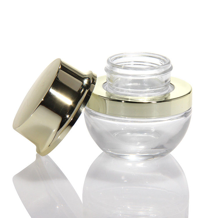 크림 유리 용기 도매 5Ml 10Ml 15Ml 20Ml 30Ml 50Ml 화장품 머리 크림 유리 용기 덮개