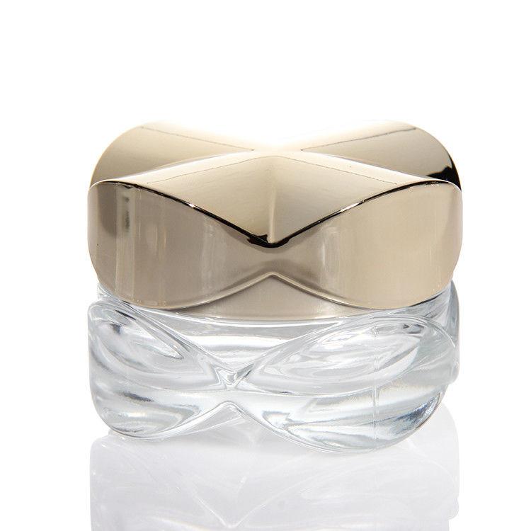 유리 크림 용품 화장품 패키지 빈 15ml 20ml 30ml 50ml 앰버 맑은 유리 피부 로션 몸 크림 용품