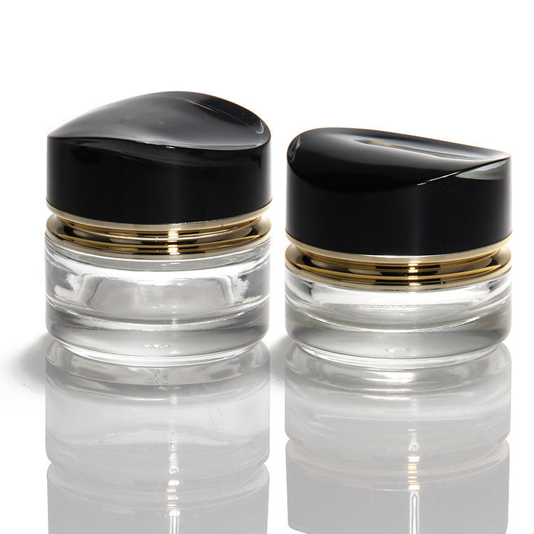 고급 유리 크림 병 50g 30ml 빈 피부 유리 크림 병 뚜?? 이 있는 화장품 병