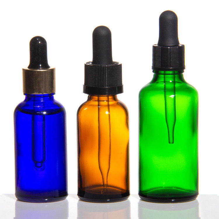 10ml Frosted Matte Amber 에센셜 오일 유리 병 및 유방 에센셜 오일 병