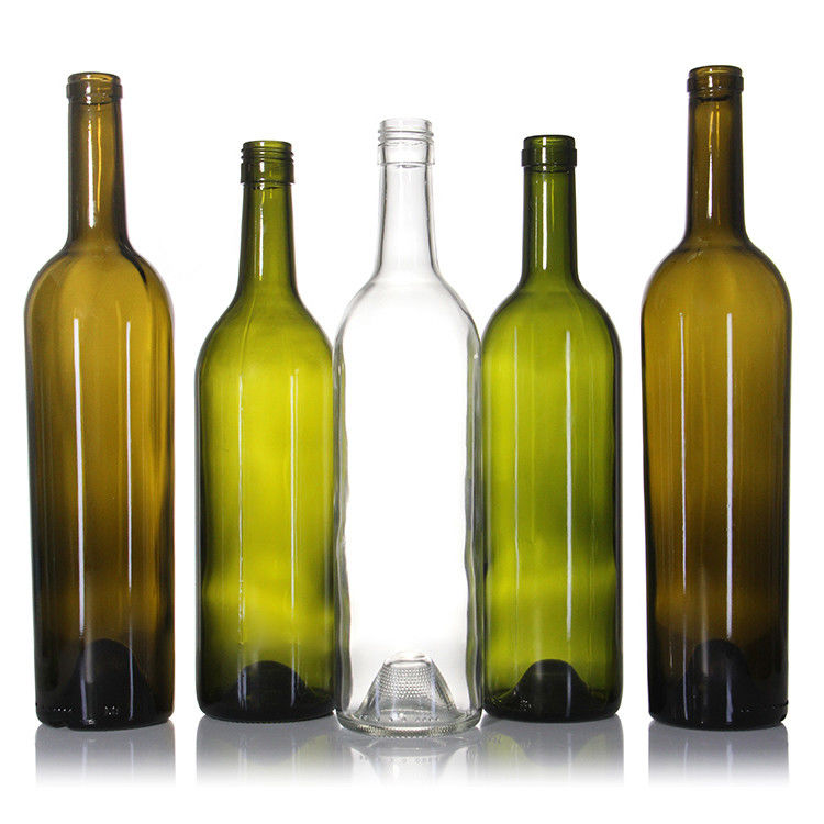 32oz 750ml 주문형 부르고뉴 와인 유리 둥근 병 코크 막대기