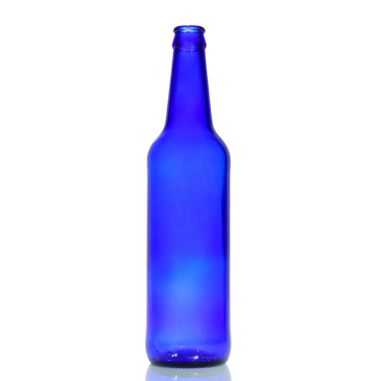 330ml 11oz 높은 플린트 맑은 소다 물 빈 병 크라운 캡과 함께 대량 포장