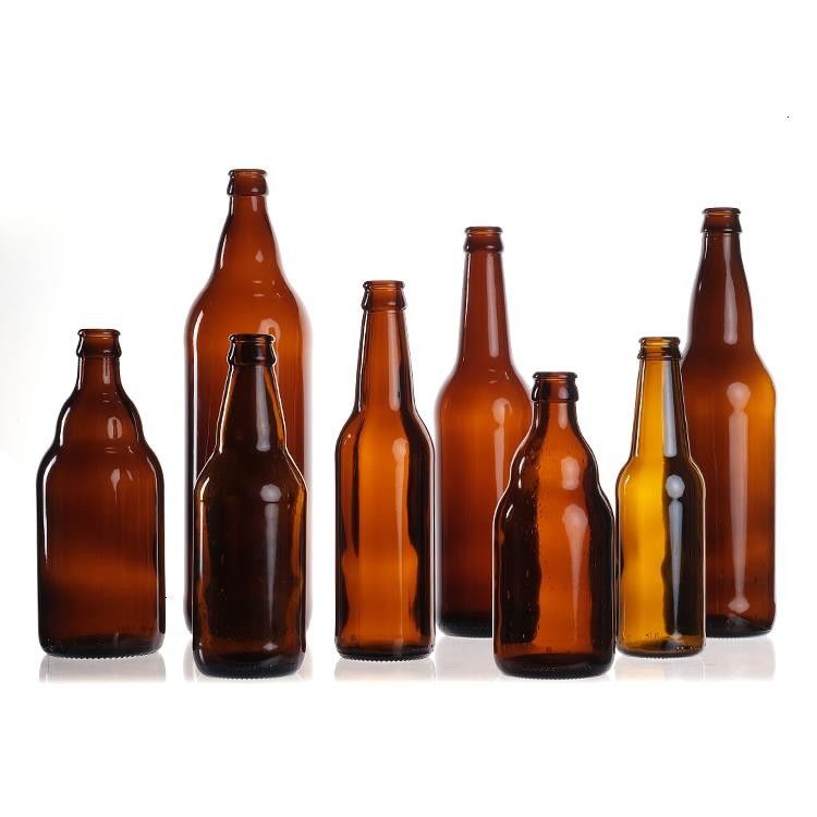 소매 빈 330ml 33cl 12oz 소다 또는 주스 뚜?? 이 있는 맑은 맥주 유리 병