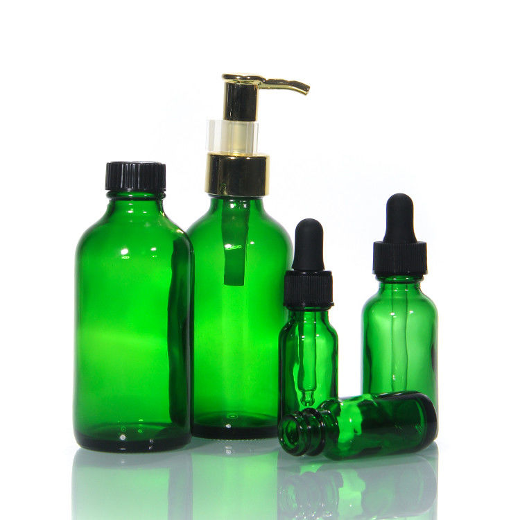 30ml 50ml 60ml 80ml 100ml 로션 세움 얼음 유리 체질 오일 병 피부 관리용 펌프
