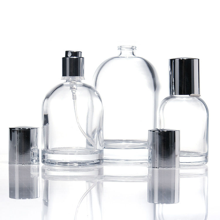 고급 30ml 50ml 100ml 두꺼운 벽형 정사형 둥근 유리 향수병
