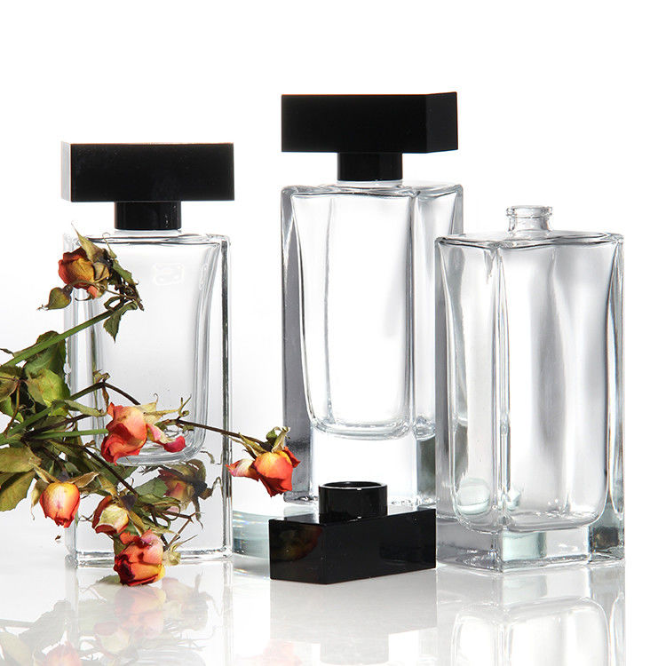 도매 30ml 50 Ml 75ml 100ml 빈 럭셔리 평면 사각형 스프레이 향수 향수 병