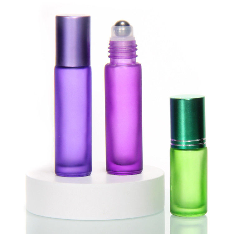 스테인리스 스틸 롤러 볼과 함께 병에 맞춤 5Ml 10Ml 15Ml 유리 향수 롤