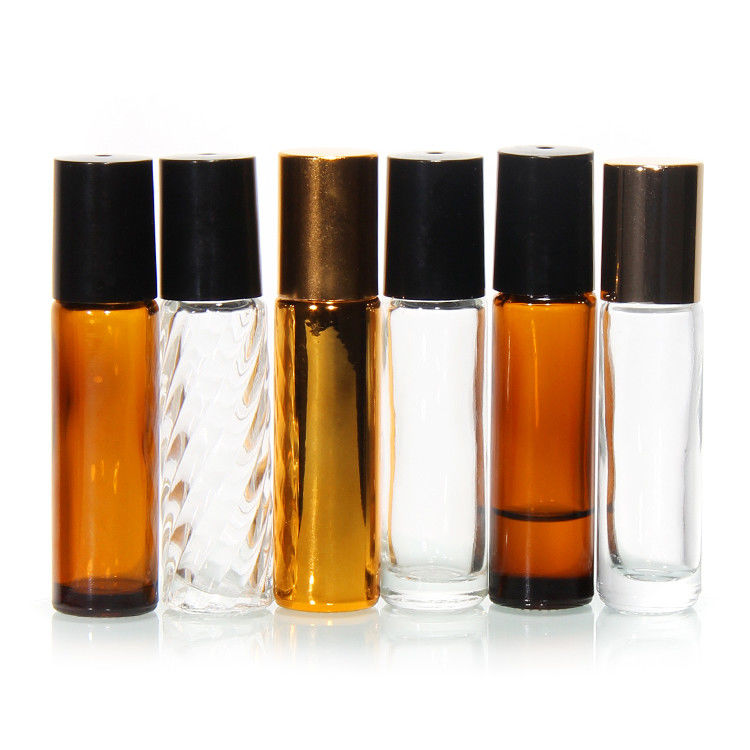 스테인리스 스틸 롤러 볼과 함께 병에 맞춤 5Ml 10Ml 15Ml 유리 향수 롤