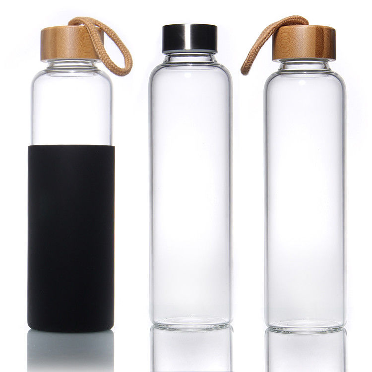 공장 유리 병 420ml 600ml 보로 실리케이트 유리 물 스포츠 음료 병