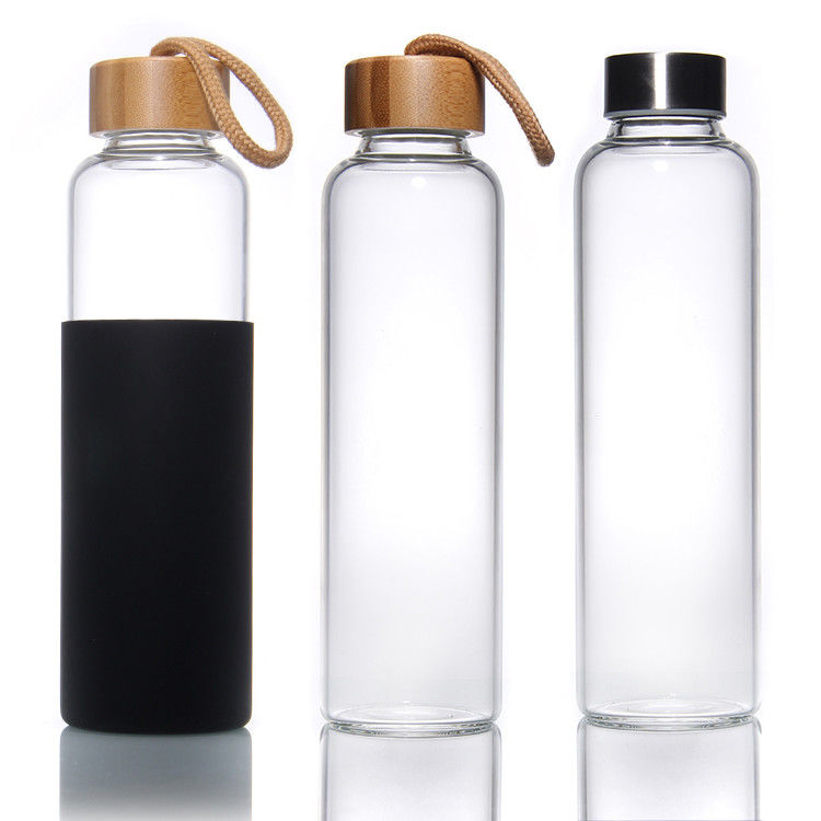 공장 유리 병 420ml 600ml 보로 실리케이트 유리 물 스포츠 음료 병