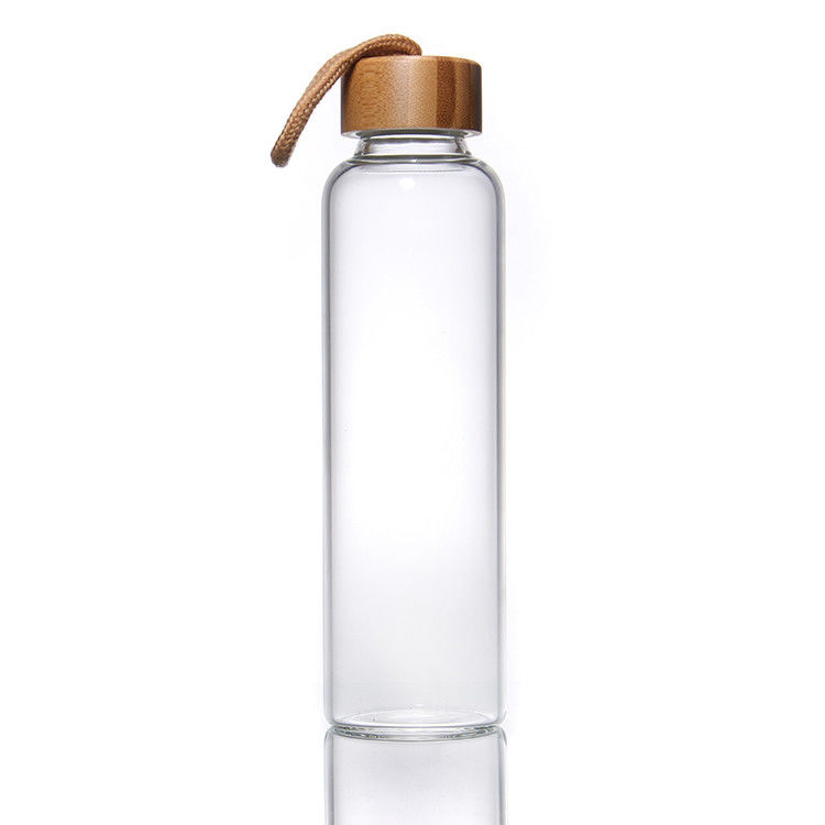 공장 유리 병 420ml 600ml 보로 실리케이트 유리 물 스포츠 음료 병