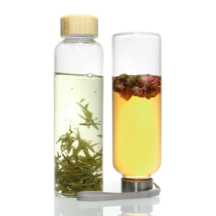 750ml 새 친환경 맞춤 로고 식음용 유리 물병