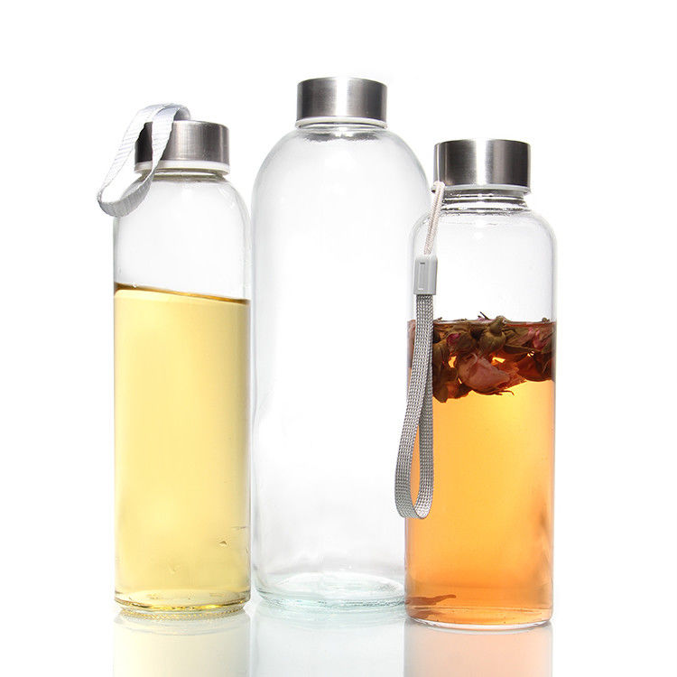 750ml 새 친환경 맞춤 로고 식음용 유리 물병