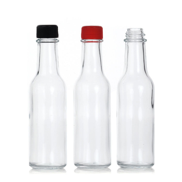 150Ml 250Ml 5Oz Woozy 샐러드 뜨거운 소스 유리 병 미니