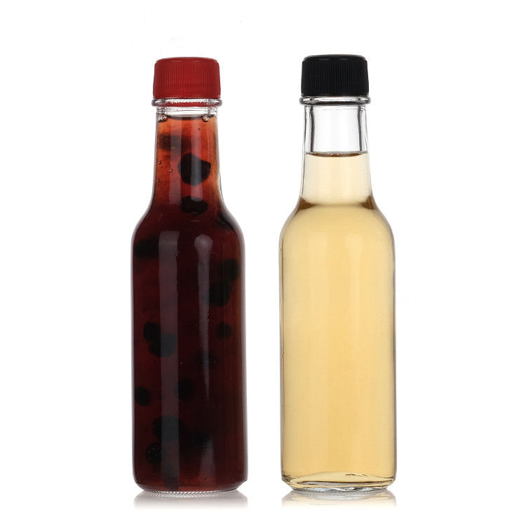 150Ml 250Ml 5Oz Woozy 샐러드 뜨거운 소스 유리 병 미니