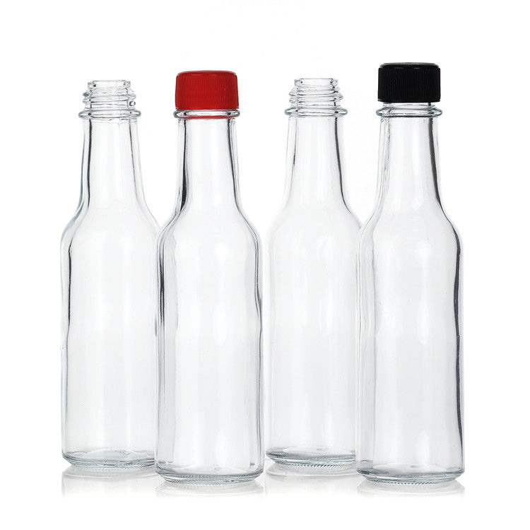 150Ml 250Ml 5Oz Woozy 샐러드 뜨거운 소스 유리 병 미니